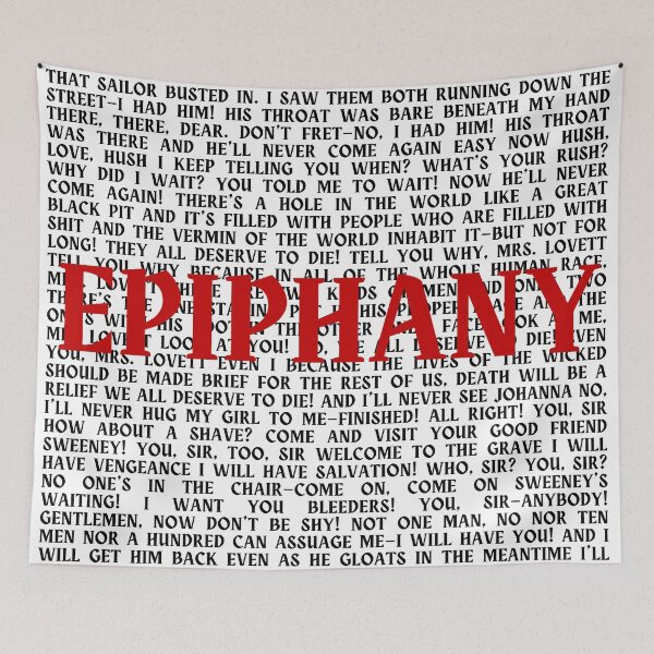 Item preview, Sweeney Todd lyrics designed and sold by broadwaygirl142.