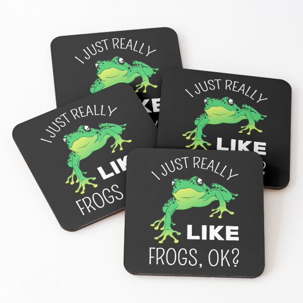 Item preview, I Just Really Like Frogs, Ok? I designed and sold by Lemon Pepper.