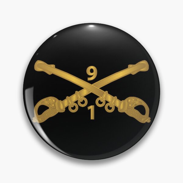 Item preview, Army - 1st Squadron, 9th Cavalry Branch wo Txt X 300 designed and sold by Military Insignia Products.