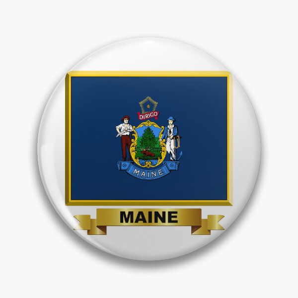 Item preview, MAINE Gifts, Stickers & Products (N) designed and sold by mpodger.