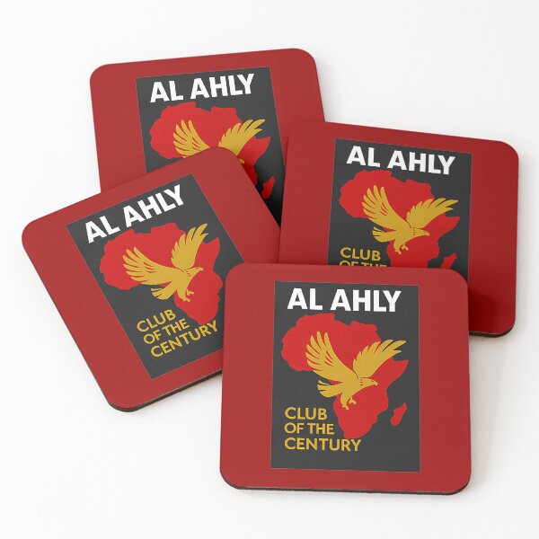 Item preview, Al Ahly Egypt FC Football Club Africa Continent Shape designed and sold by HeeShirt.