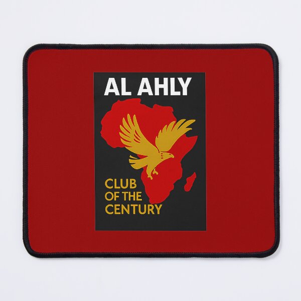 Item preview, Al Ahly Egypt FC Football Club Africa Continent Shape designed and sold by HeeShirt.