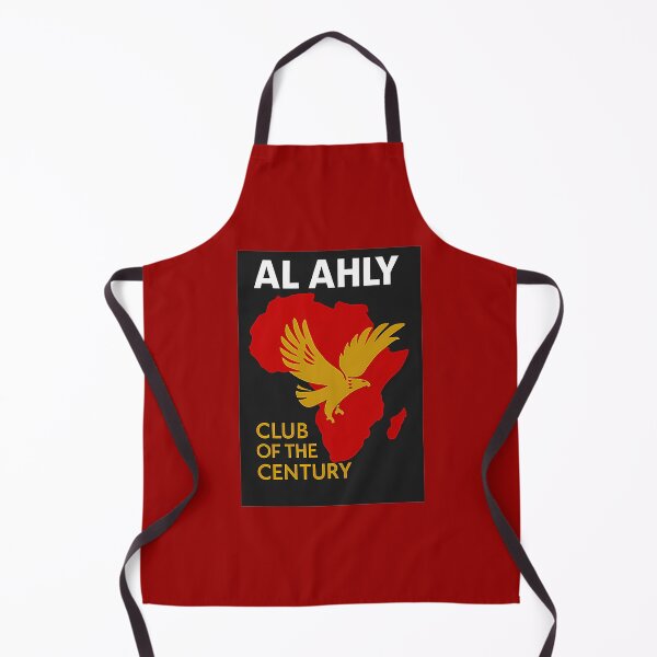 Item preview, Al Ahly Egypt FC Football Club Africa Continent Shape designed and sold by HeeShirt.