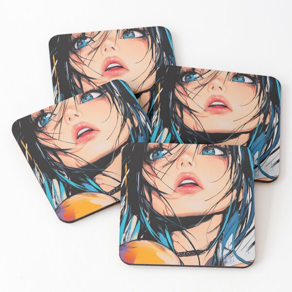 Item preview, Street Art Style Girl With Vibrant Expression designed and sold by Piotrek0001.