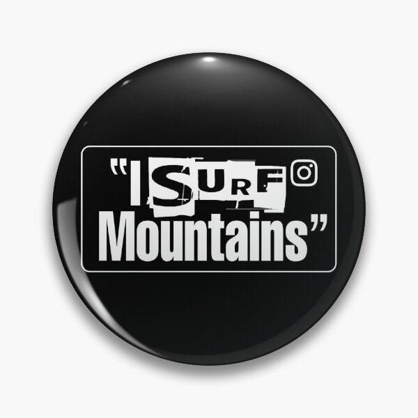 Item preview, ISM Upscaled Black Plate designed and sold by "I Surf Mountains".