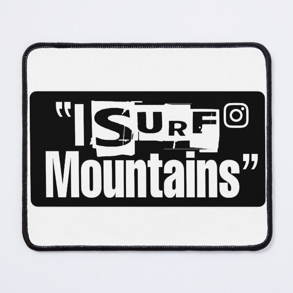 Item preview, ISM Upscaled Black Plate designed and sold by "I Surf Mountains".