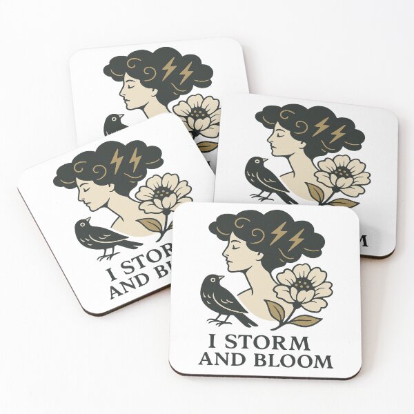 Item preview, Storm and Bloom Feminine Empowerment Art designed and sold by Lacritsa .
