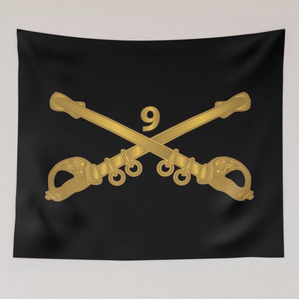 Item preview, Army - 9th Cavalry Branch wo Txt X 300 designed and sold by Military Insignia Products.