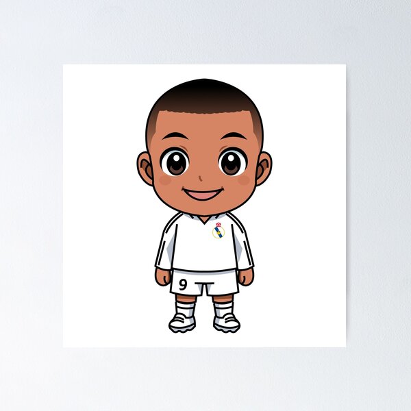 Artikel-Vorschau von Mbappe Chibi, designt und verkauft von JWOODZ92.