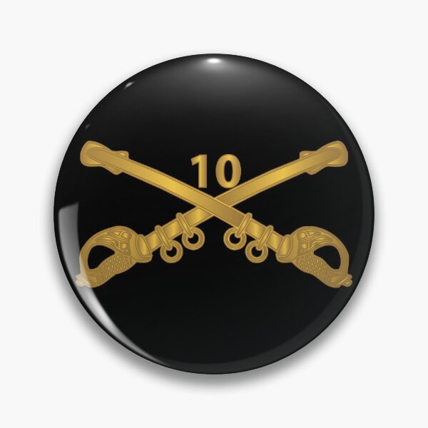 Item preview, Army - 10th Cavalry Branch wo Txt X 300 designed and sold by Military Insignia Products.