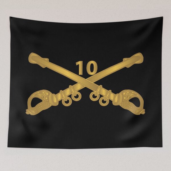Item preview, Army - 10th Cavalry Branch wo Txt X 300 designed and sold by Military Insignia Products.