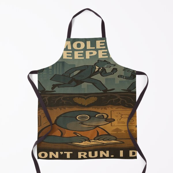 Item preview, The Mole Sees Deeper designed and sold by LOGOSINTERIUM.