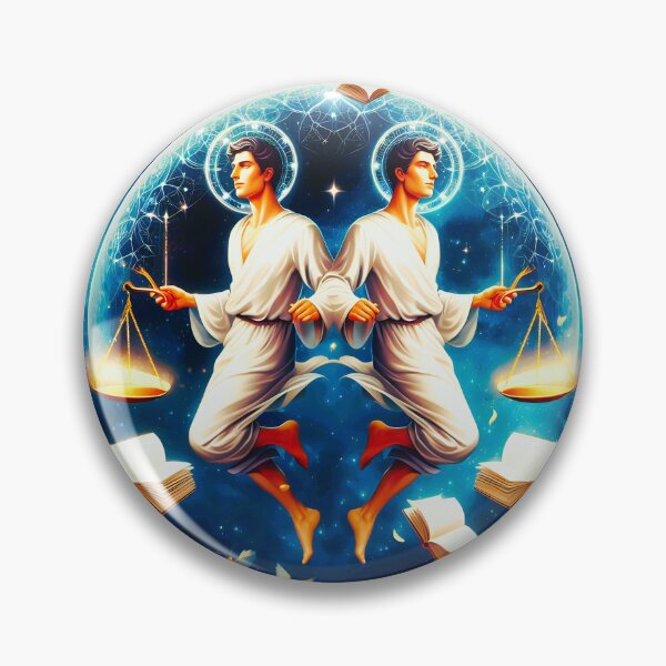 Item preview, Cosmic Harmony: Guardians of Justice and Wisdom designed and sold by Fantabulous.