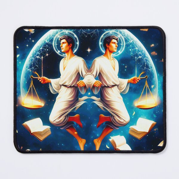 Item preview, Cosmic Harmony: Guardians of Justice and Wisdom designed and sold by Fantabulous.