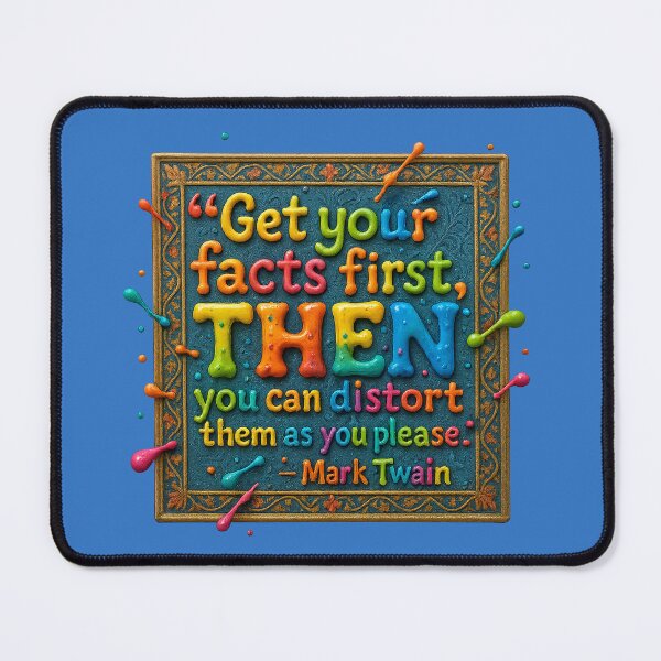 Item preview, Bend the truth – Artful Twain wisdom designed and sold by Girih.