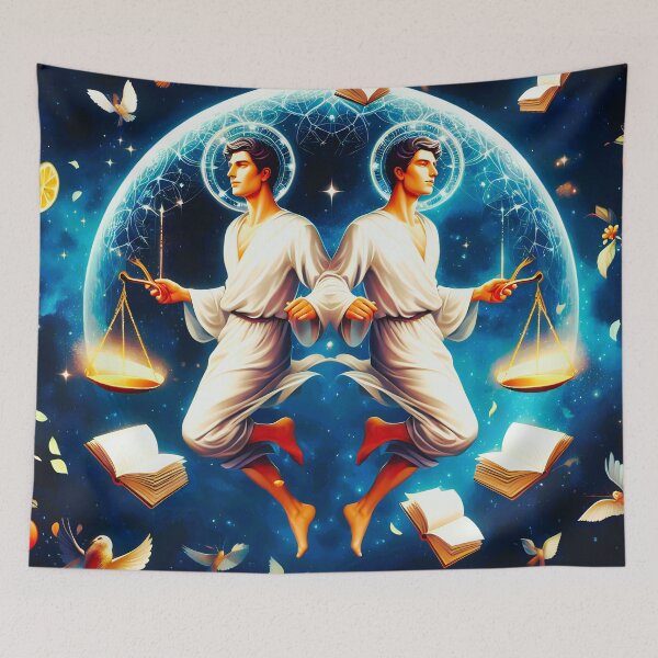 Item preview, Cosmic Harmony: Guardians of Justice and Wisdom designed and sold by Fantabulous.