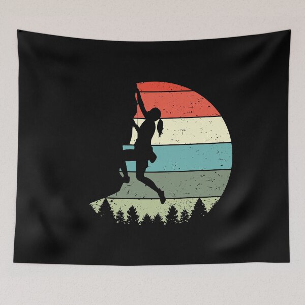 Item preview, Vintage Retro Rock Climbing III designed and sold by Lemon Pepper.