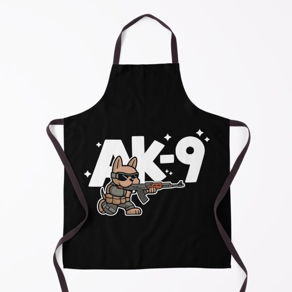 Item preview, AK-9! Cute Dog Gun Pun designed and sold by PMCreative.
