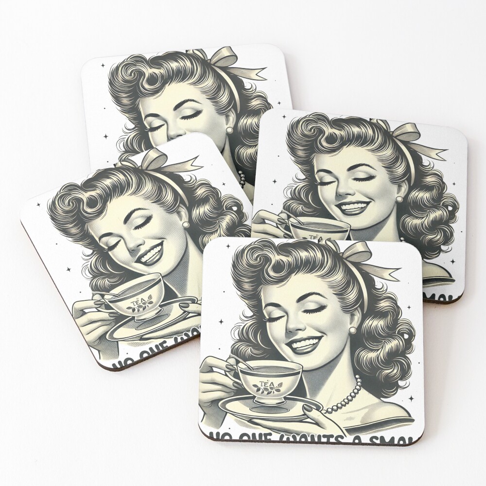 Item preview, Coasters (Set of 4) designed and sold by Plotterzebra.