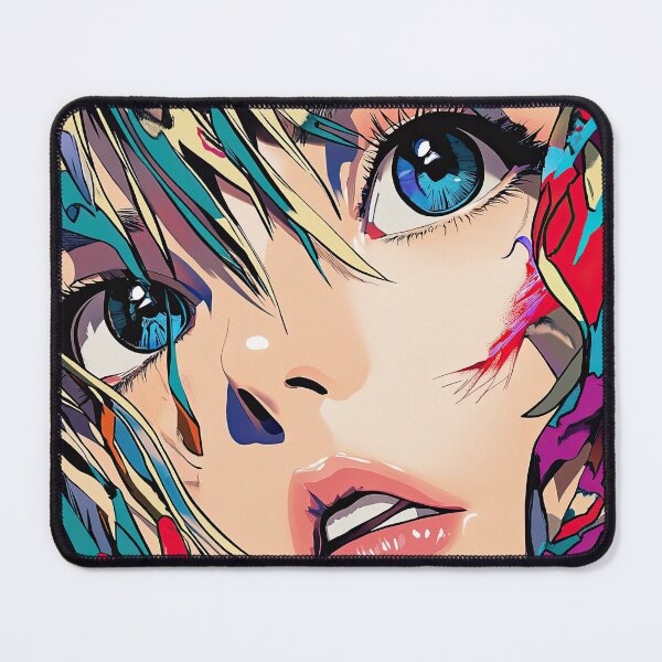 Item preview, Wild Hair And Eyes Framed In Spray designed and sold by Piotrek0001.