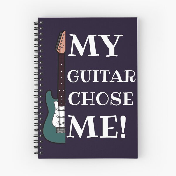 Item preview, My guitar chose me - white  designed and sold by LiskoDesign.