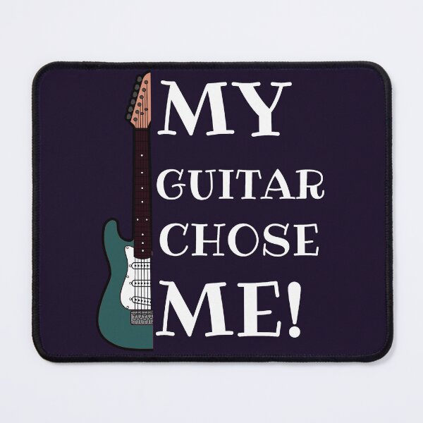 Item preview, My guitar chose me - white designed and sold by LiskoDesign.
