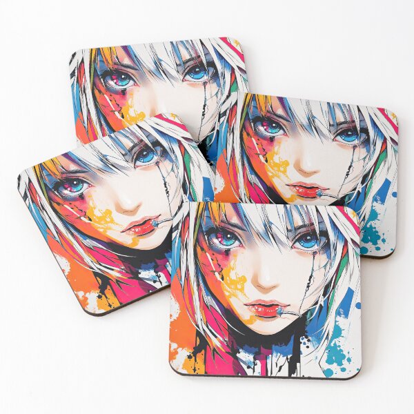 Item preview, Pop Art Energy In Expressive Female Portrait designed and sold by Piotrek0001.