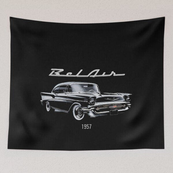 Item preview, Black 57 Bel Air  designed and sold by TheArtOfCar.