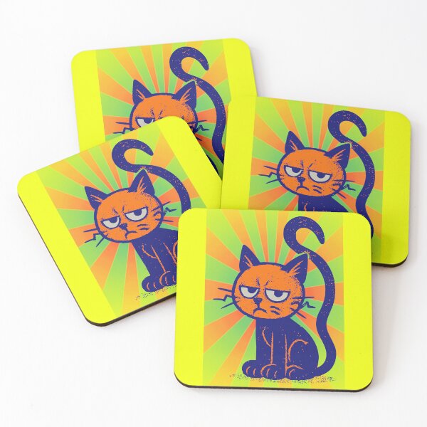 Item preview, LIMEY CAT ZAP designed and sold by McClure.