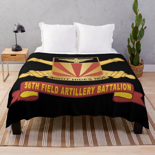 Item preview, 56th Field Artillery Battalion - DUI w Br - Ribbon X 300 designed and sold by Military Insignia Products.