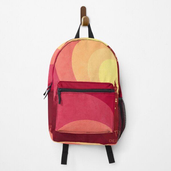 Item preview, Trier Germany Skyline Hearts Red Yellow designed and sold by ArtPrints.