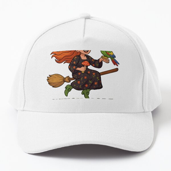 Item preview, Cute Witch on Broomstick with Parrot – Chaotic Sparkle Mode designed and sold by MysticArtisan.