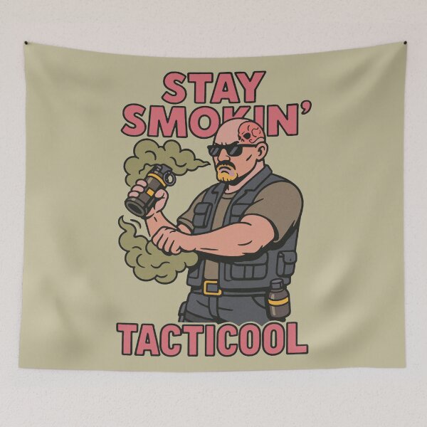 Item preview, Stay Smokin' Miro - Tactical Cool designed and sold by zzz888.