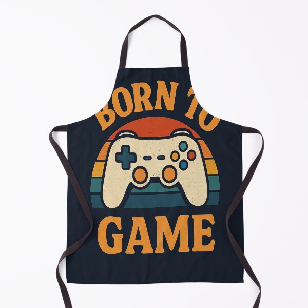Item preview, Born to Game – Retro Gaming Controller Design designed and sold by PastimeMastery.