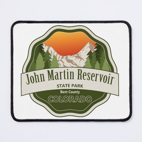 Item preview, John Martin Reservoir State Park, Bent, Colorado designed and sold by Wanderful-roads.