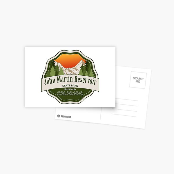 Item preview, John Martin Reservoir State Park, Bent, Colorado designed and sold by Wanderful-roads.