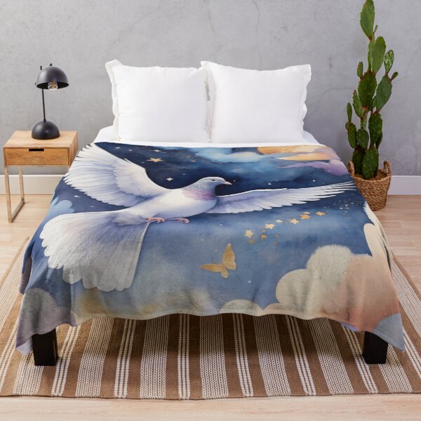Item preview, Messenger Pigeon Between Dream Worlds designed and sold by WaterBirdArt.