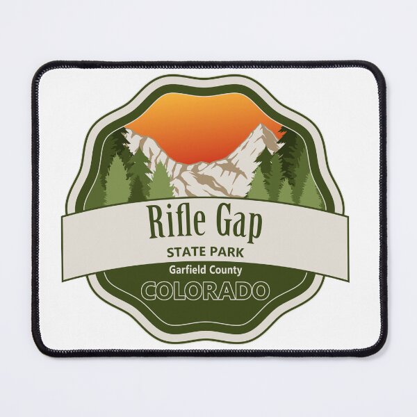 Item preview, Rifle Gap State Park, Garfield, Colorado designed and sold by Wanderful-roads.