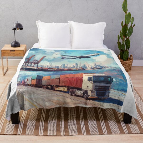 Item preview, Global Logistics Power – Cargo, Aviation, and Shipping Industry T-Shirt designed and sold by AchaRat.