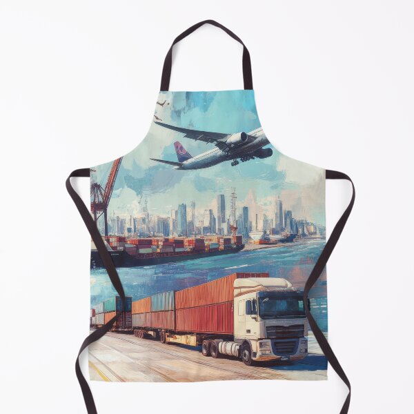 Item preview, Global Logistics Power – Cargo, Aviation, and Shipping Industry T-Shirt designed and sold by AchaRat.