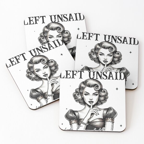 Item preview, Left Unsaid... designed and sold by Plotterzebra.