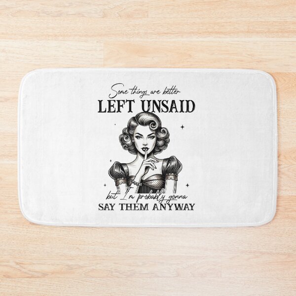 Item preview, Left Unsaid... designed and sold by Plotterzebra.