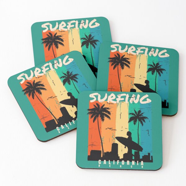 Item preview, California Beach Surfing designed and sold by HatiySkoll.