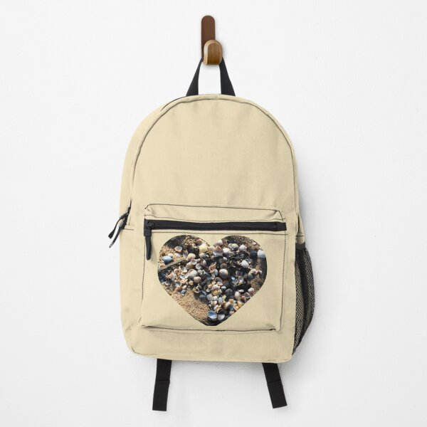 Item preview, Heart of shells on a sandy beach designed and sold by A-Szczesniak.