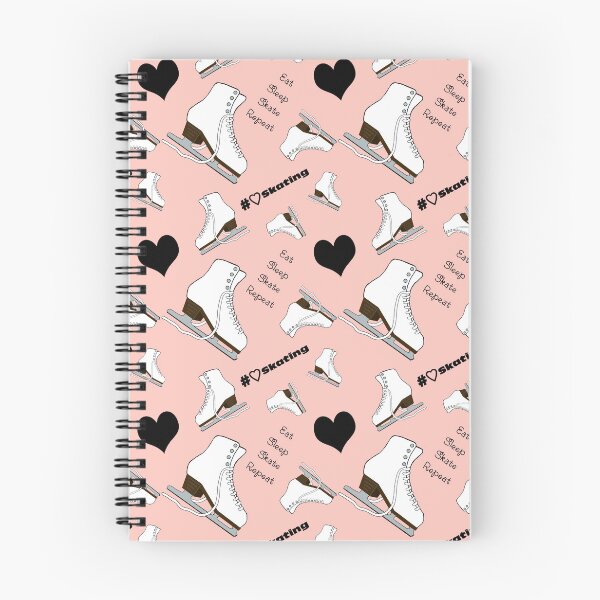 Item preview, Eat, Sleep, Skate, Skates and Hearts Repeat- 2025 Pastel Collection designed and sold by PD-Skating.