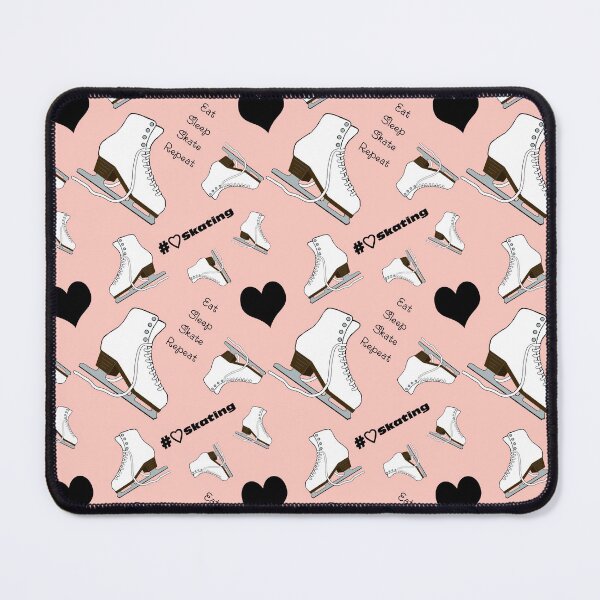 Item preview, Eat, Sleep, Skate, Skates and Hearts Repeat- 2025 Pastel Collection designed and sold by PD-Skating.