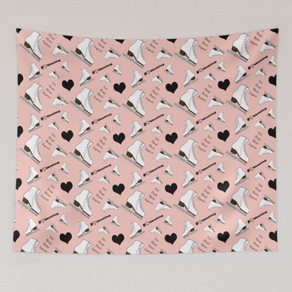 Item preview, Eat, Sleep, Skate, Skates and Hearts Repeat- 2025 Pastel Collection designed and sold by PD-Skating.