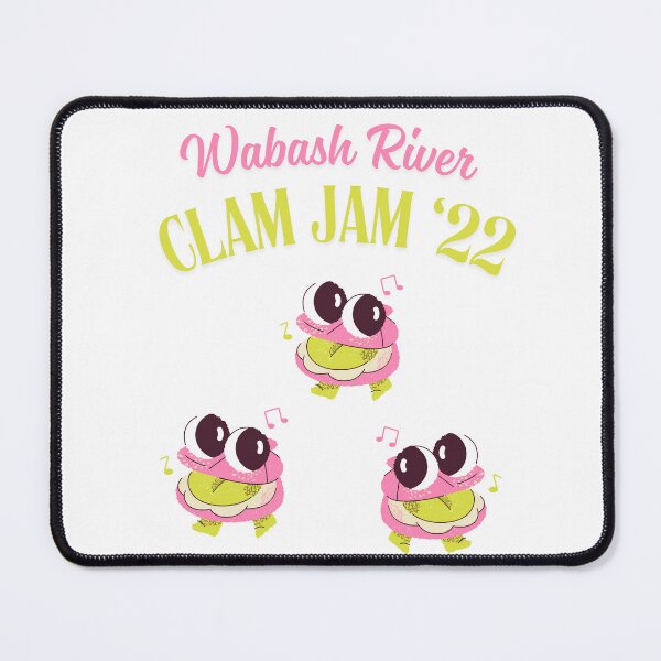 Item preview, Wabash River Clam Jam '22 designed and sold by postpunkmamma.