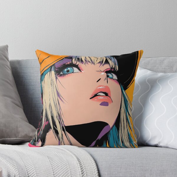 Item preview, Youthful Rebel Girl With Spray Painted Glow designed and sold by Piotrek0001.