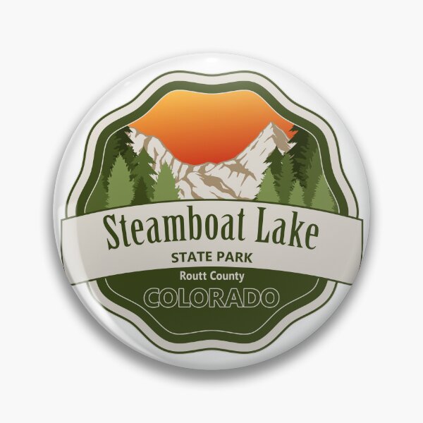 Item preview, Steamboat Lake State Park, Routt county, Colorado designed and sold by Wanderful-roads.
